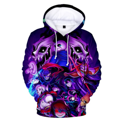 Undertale Sans  3d Printing Pullover Hoodie Sweatshirts Unisex Coat #E