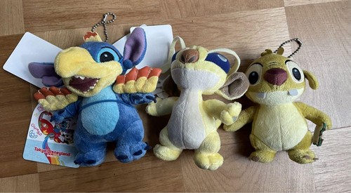 Disney Cyber Reuben Plush Keychain Futuristic Reflective Mini Figure
