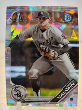 ANDREW VAUGHN 2019 Bowman Chrome Draft Baseball REFRACTOR SAPPHIRE 1ST BDC-100