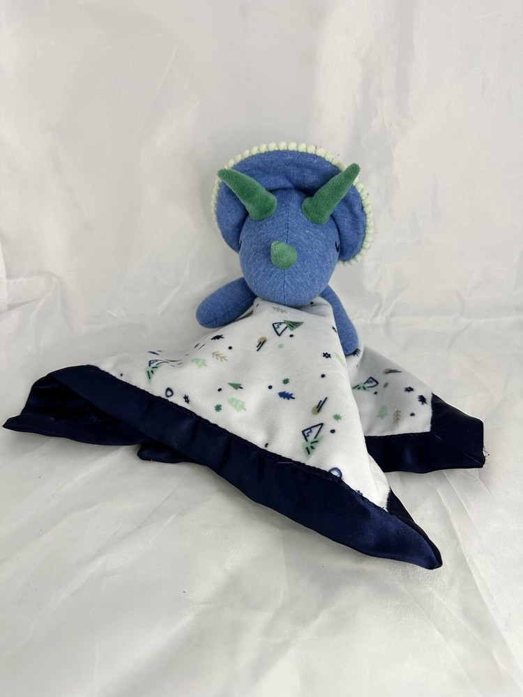Cloud Island Triceratops Blue Baby Security Blanket Lovey Toy from Target