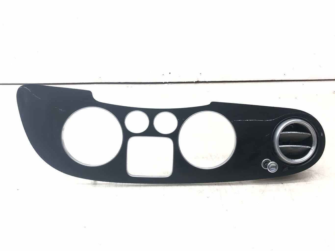 2009-2011 BENTLEY CONTINENTAL SPEEDOMETER GAUGE CLUSTER BEZEL BLACK 3W0857059