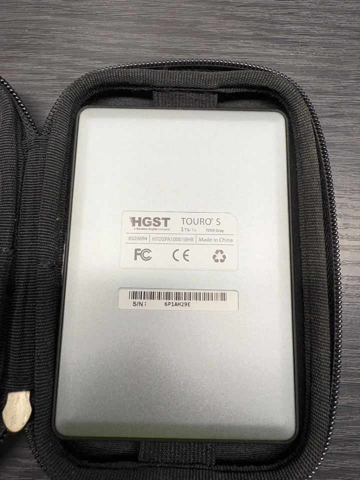 HGST Touro s 1tb External Hardrive 7200 Rpm Usb3.0 3 - Image 2 of 3