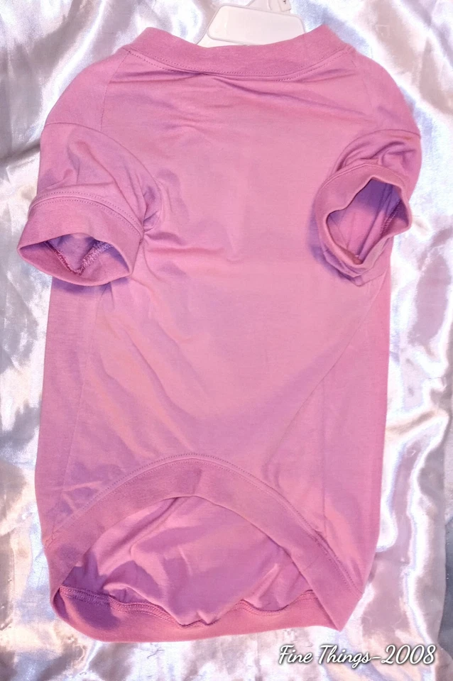 Собака домашних животных футболка розовый размер большой дышащий эластичный "Я с моим BFF" новый с Ярлыками - Изображение 4 из 4