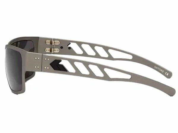 GATORZ DELTA GUNMETAL CON LOGOTIPO NEGRO ELEGANTES CRISTALES PROTECTORES TÁCTICOS Foto 2 de 3