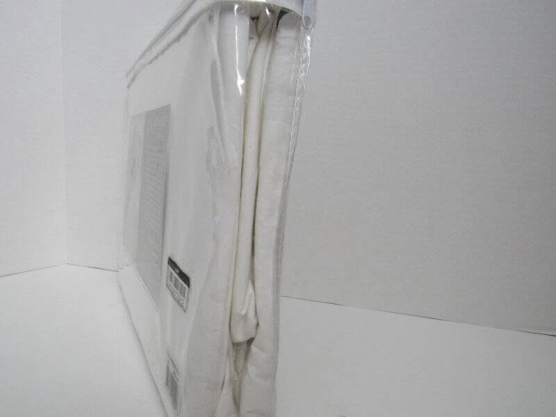 Pottery Barn Maci Double Scalloped Percale Embroidered Duvet Cover Set Twin New - Image 3 of 4