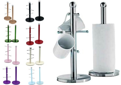 Porta Tazze Da Caffè A 3 Livelli - Con 8 Ganci Per Piano Lavoro, Salvaspazio - Foto 8