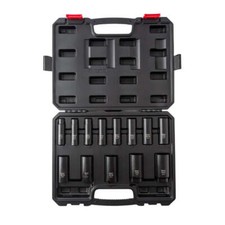 Sunex Tools 2651 13 Piece 12 Drive Impact Sae Deep Socket Set New