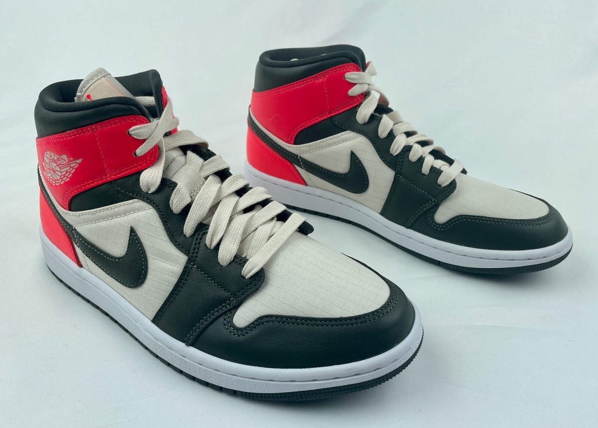 nike air jordan 1 mid newsprint