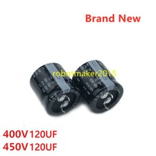 Aluminum Electrolytic Capacitor 120uF 120 UF 450V 400V Brand New