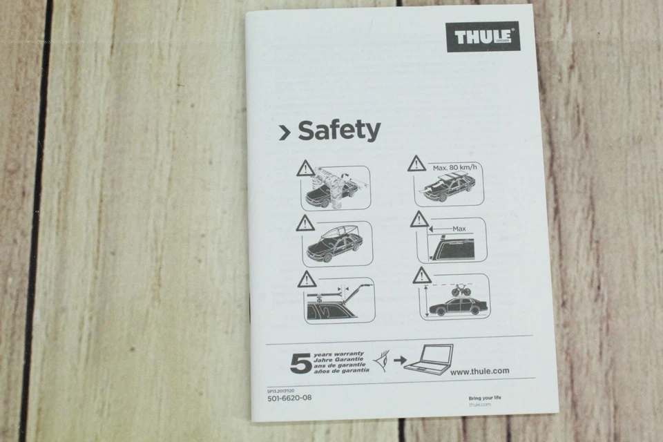 Kit Thule Traverse Fit 1039 Audi A6 S6 Sedán Vagón Tienda Devolución Vendido Como Está Foto 3 de 4