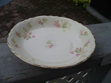Vintage Homer Laughlin China Autumn Leaves 7 1/4" Deep Plate Soup/Cereal  Bowl