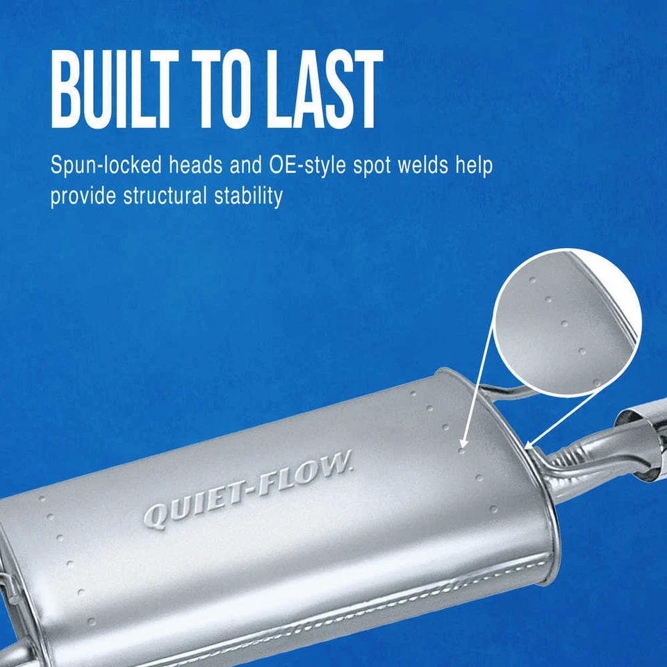 Exhaust Muffler Assembly-Quiet-Flow Walker 54511 fits 03-07 Ford Focus - Image 4 of 4