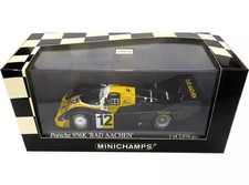 1/43 Porsche 956K 1000km Monza 84 Merl/Schornstein Winter BAD AACHEN #12 Yellow