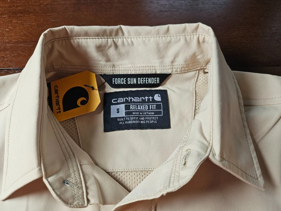 Carhartt 106552 Force Sun Defender Relaxed Fit Lightweight Long Sleeve Small NWT - Image 4 of 4