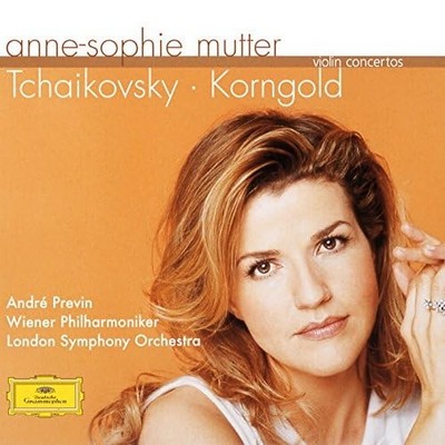 New Anne-Sophie Mutter Violin NEW CD(SHM-CD) Tchaikovsky/Korngold Con. Japan OBI