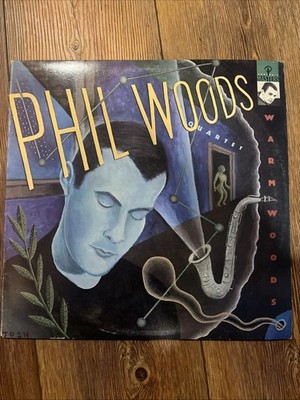 Phil Woods Quartet LP Warm Woods REcord  PRomo CBS Records
