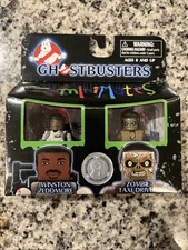 Ghostbusters Minimates WINSTON ZEDDMORE & ZOMBIE TAXI DRIVER TRU Exclusive