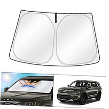  Windshield Sun Shade Compatible with Kia Telluride Kia Telluride 2020-2025