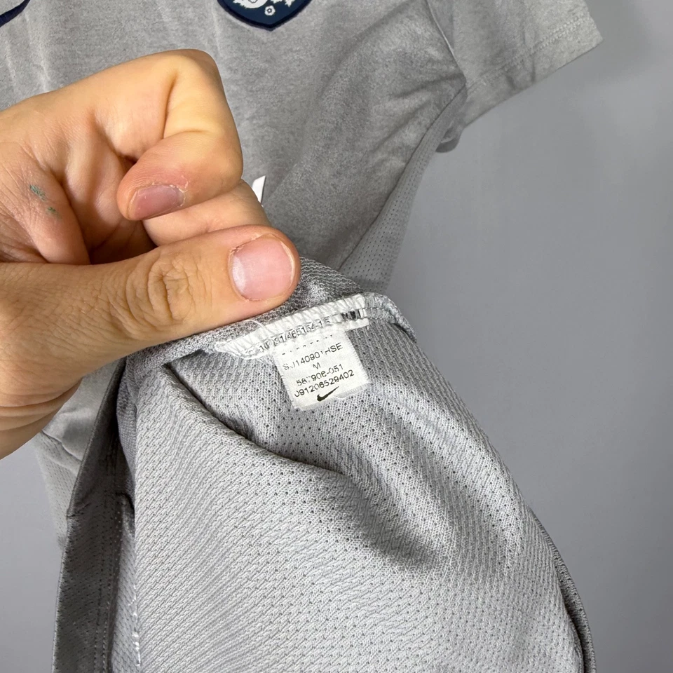 ENGLAND 2014 2015 TRAINING FOOTBALL SHIRT SOCCER JERSEY NIKE 587906-051 sz MEN M - Image 4 of 4