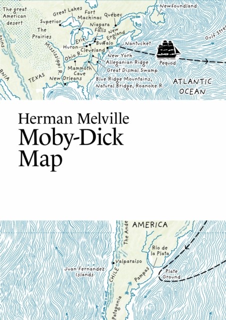 Herman Melville Mobydick Map - Image 3