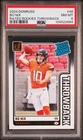 Bo Nix 2024 Donruss Rated Rookies Throwback #46 PSA 8