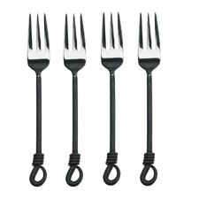 Gourmet Settings (GS) Twist & Shout 7 1/2" Salad Fork (Set of Four)