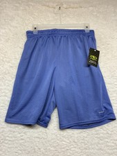 Athletic Works Shorts Youth XL 14-16 Periwinkle Mesh DriWorks Elastic Waist