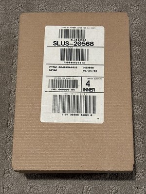 Hard Hitter Tennis PS2 Carton (Brand New Factory Sealed Contains 4 Copies)