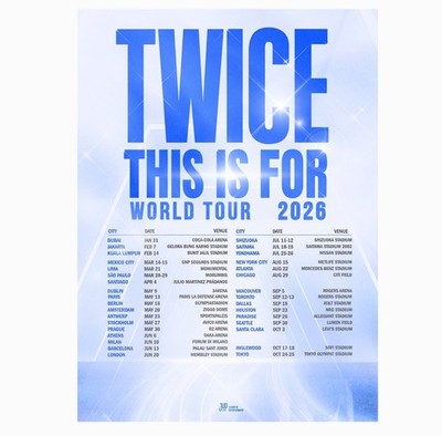 TWICE THIS IS FOR WORLD TOUR 2026  PART.2 Poster