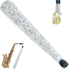 KUKYO Alto Sax Pad Saver, Ultra Fiber Brush Cleaner Maintain Care Tool, Easy to