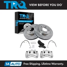 TRQ Front Brake Pad & Rotor Kit For 00-05 Chevy Blazer S10 Jimmy Sonoma Bravada