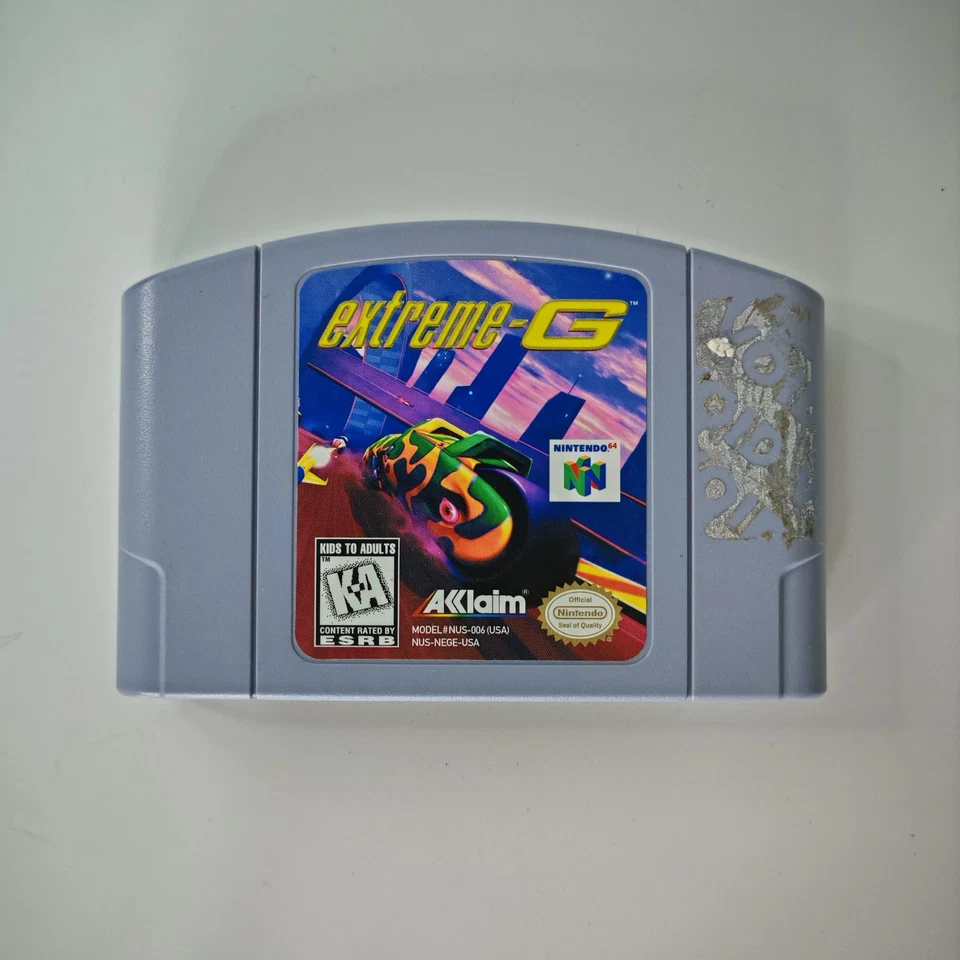 Extreme-G (Nintendo 64, 1997) N64 Authentic Cartridge Only - Image 2 of 4