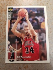 Bill Wennington Chicago Bulls 1994 - 1995 UD German