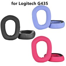 2Pcs 3 Colors Optional Left Right Headphone Earpads Cover For Logitech G435
