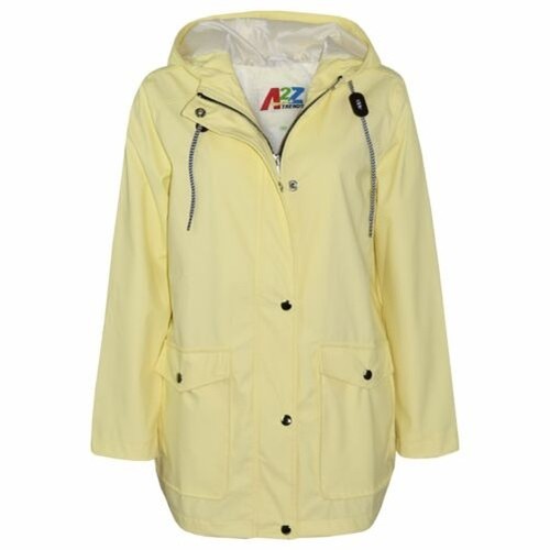 Girls' PU Raincoat Jacket - Lilac Waterproof Windbreaker With Hood, Ages 5-13 Years, Polyester