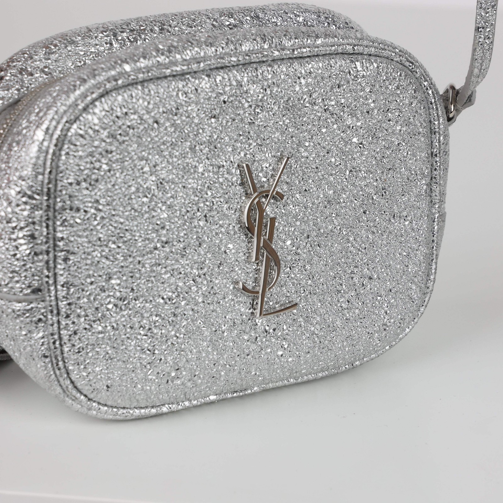 Borsa Saint Laurent argento taglia unica UK
