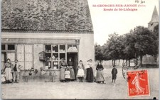 36 SAINT GEORGES SUR ARNON - la route de st lizaigne.