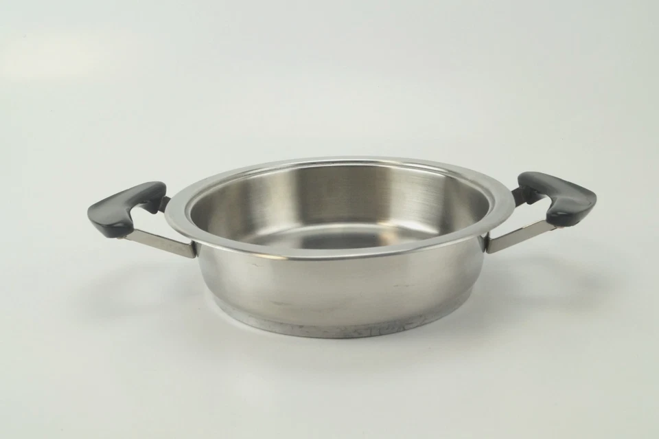 AMC Edelstahl Topf  Kasserolle mit Griffen Ø 21cm ✅