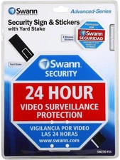 Swann Home Security Camera Sign for Yard and Surveillance System
