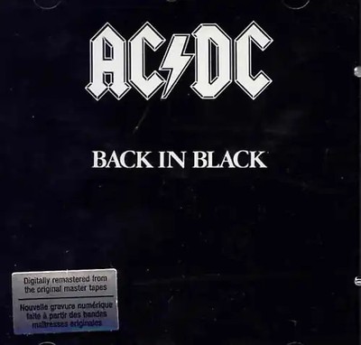 AC/DC - Back in black (1980) [US-Import]