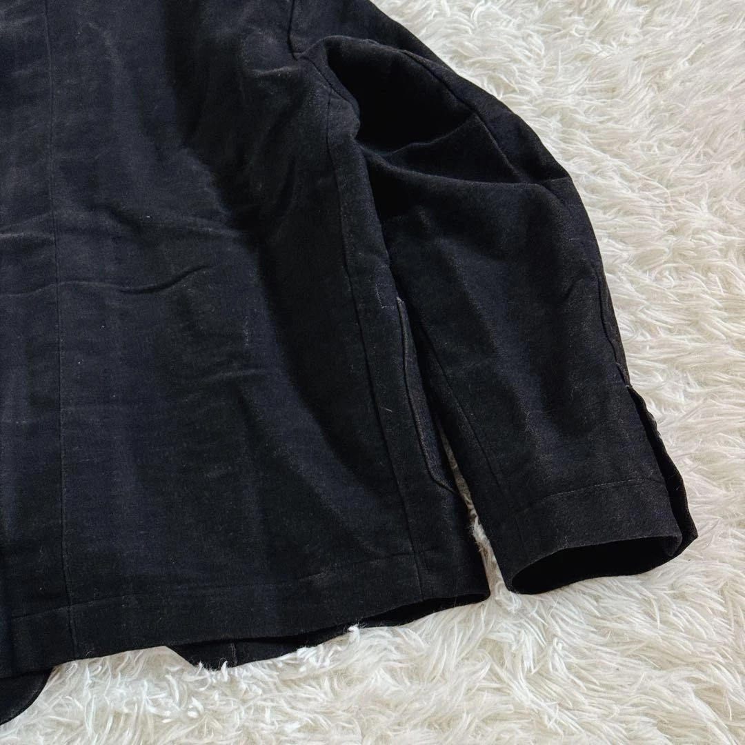45R 45rpm Mole 908ALL Coverall Jacket Black Cotton Stand Collar Size 2 M Japan - product detail image 13
