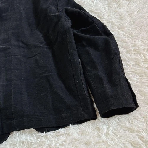 45R 45rpm Mole 908ALL Coverall Jacket Black Cotton Stand Collar Size 2 M Japan image 13