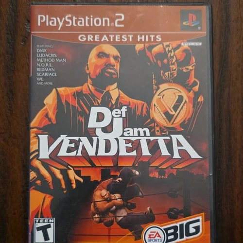 Def Jam Vendetta Sony PlayStation 2 Fighting EA SPORTS BIG Manual Included 2003