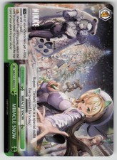 MIRACLE SNOW CR GODDESS OF VICTORY: NIKKE NIK/S117-E055 CR NM Weiss Schwarz