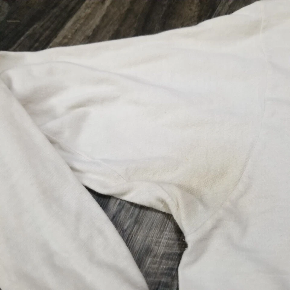 Vintage New York Giants Shirt Men Medium Long Sleeve 80s Logo 7 Old School NFL - Image 2 of 4