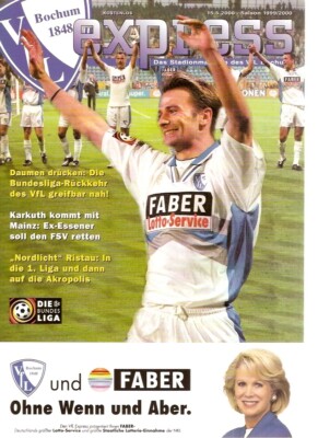 Stadium newspaper 1999/2000 VfL Bochum-FSV Mainz 05