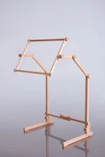 Adjustable Cross Stitch Wood Embroidery Stand Crane Tapestry Wood Scroll Frame