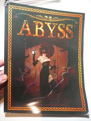 Abyss Role Playing Game Dante's Inferno Global Games 1997 Book RPG Marco Pecota
