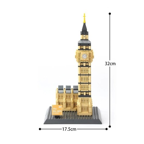 Wange Bloque de Construcción Juguetes Arquitectura Mundial Ladrillos Modelo para Adultos o Niños - Imagen 78 de 872