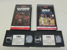 Master Arts Video Lot BOLO & CANTONEN IORN KUNG FU Clamshell Case (TESTED)